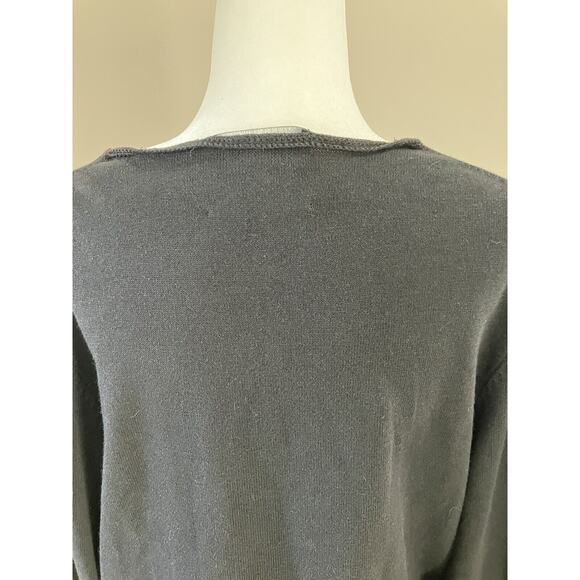 Michael Simon Womens Size 2XL Black Pink Cardigan Sweater Lipstick & Purse - Picture 4 of 15